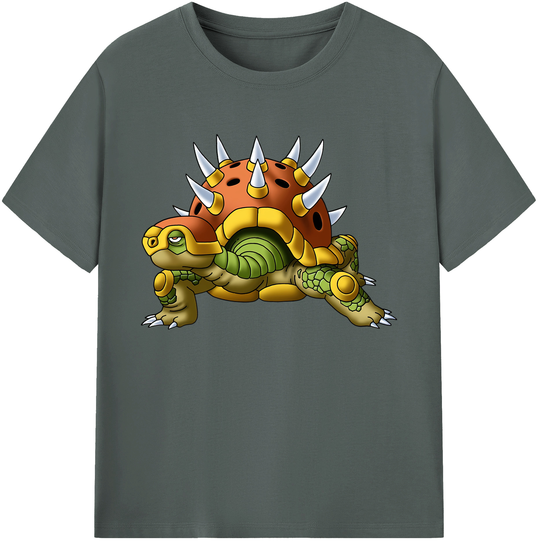 （画像用） ドラゴンクエスト Doragon Kuesuto Dragon Quest 綿100％ メンズ半袖Tシャツ｜肌触りやわらか＆通気性